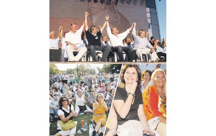 ámbito.com | Carlos Garetto, Eduardo Buzzi, Hugo Biolcati y Mario Llambías volvieron a juntar al sector agropecuario en un acto político con claro tono opositor. Elisa Carrió y Patricia Bullrich fueron algunas de las figuras políticas que engalanaron el acto del campo