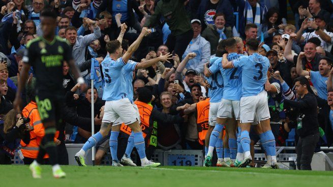 Manchester City, el mejor equipo de Europa, según la UEFA. 