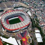 El Estadio Azteca que, para el Mundial es denominado Estadio Ciudad de México, estuvo cerrado por remodelación 22 meses y se invirtieron u$s87.000.000. El Estadio Azteca que, para el Mundial es denominado Estadio Ciudad de México, estuvo cerrado por remodelación 22 meses y se invirtieron u$s87.000.000.