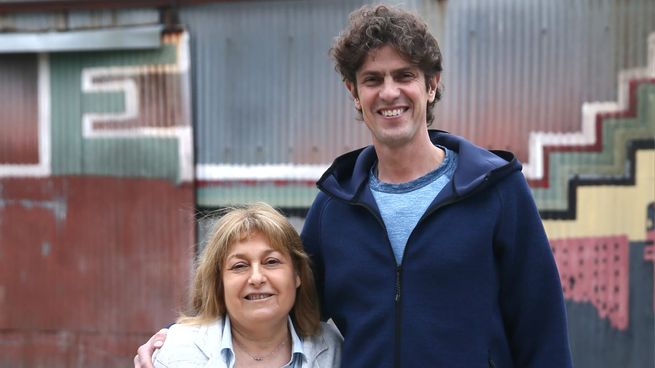 Graciela Ocaña y Martín Lousteau.