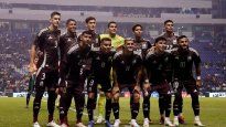 El equipo inicial de la Selección Mexicana&nbsp; ante Valencia. El Tri se medirá en enero con Talleres de Córdoba.