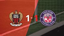 nice logro sacar el empate de local frente a toulouse