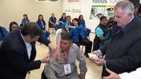 Jaldo encabezó la vacunación contra el dengue en Tucumán.&nbsp;