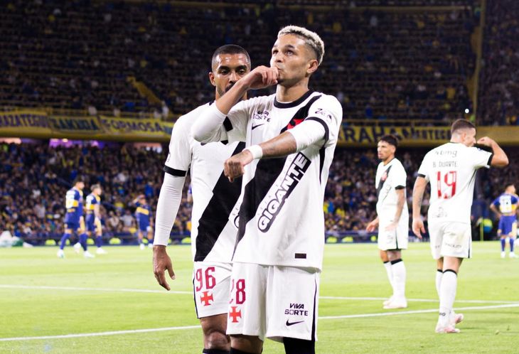 Adson, el goleador de Vasco Da Gama contra Boca. Adson, el goleador de Vasco Da Gama contra Boca.