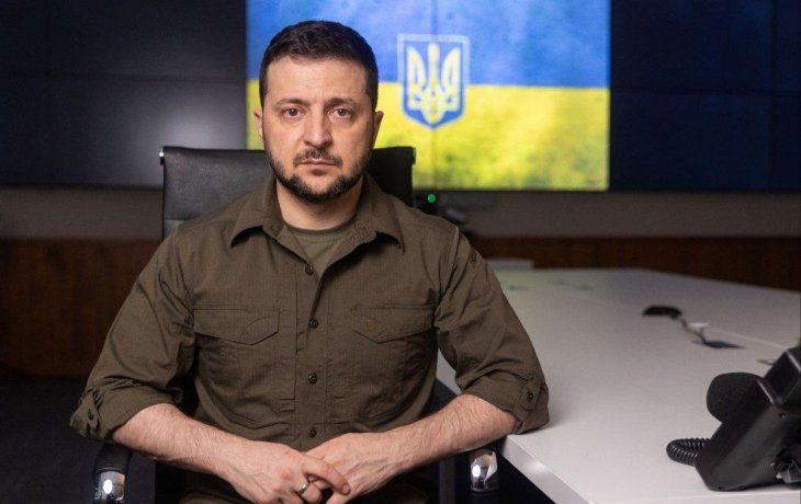 El presidente ucraniano, Volodomir Zelenski.