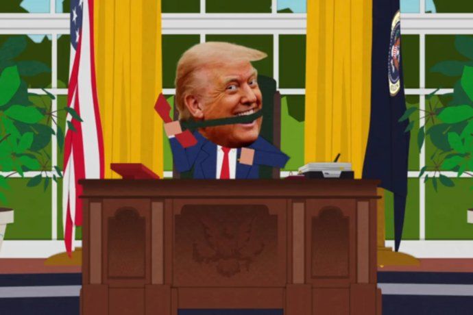 Donald Trump protagonizó el primer capítulo de la nueva temporada de South Park.