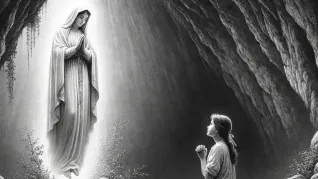 Por un período de cinco meses, la Virgen de Lourdes se le apareció a la niña.