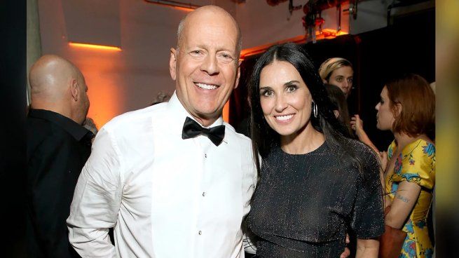 Bruce Willis y Demi Moore.