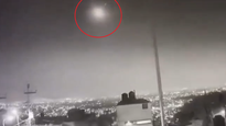 El meteorito fue captado por diversas cámaras de CDMX y Edomex.
