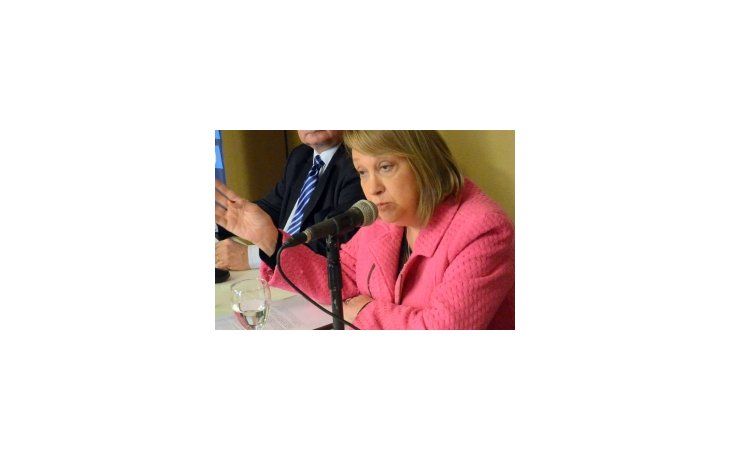 La viceministra de Trabajo, Noemí Rial.