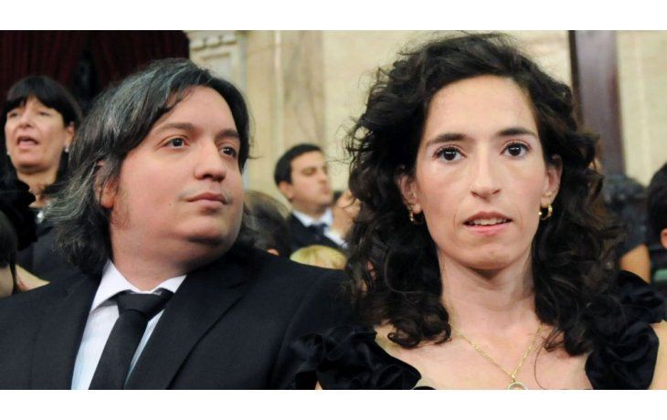 Máximo Kirchner y Rocío García