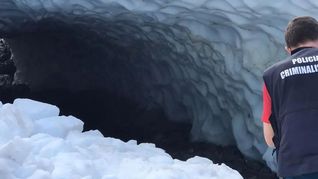 tragedia en el bolson: hay un muerto y un herido por un alud glaciar
