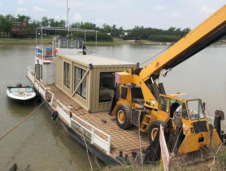 Se pueden trasladar en barco e instalarse. Ideales para ser transportadas a terrenos en islas o el Delta Se pueden trasladar en barco e instalarse. Ideales para ser transportadas a terrenos en islas o el Delta
