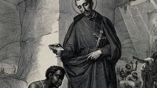 San Pedro Claver, patrono de los esclavos.