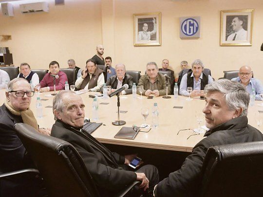 tradición. Todos los años la Pastoral Social visita a la CGT pero en este caso el encuentro se aceleró y tomó mayor dimensión a la luz del agravamiento de la crisis económica y sus posibles consecuencias sociales.&nbsp;