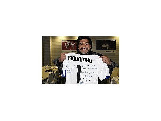 Maradona elogió al DT de Real Madrid.