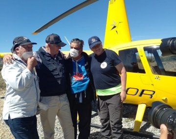 Jorge Rachid logró ser evacuado en helicóptero de Lago Escondido: Nos decían que nos iban a matar