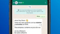 jubilados: pami lanzo atencion por whatsapp