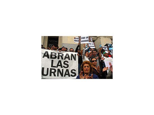 Córdoba: manifestantes de Juez se concentraron en Tribunales