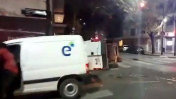 volco una ambulancia en palermo y hay heridos