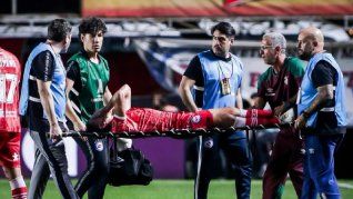 nunca vi algo asi, dijo el medico de argentinos sobre la impactante lesion de luciano sanchez