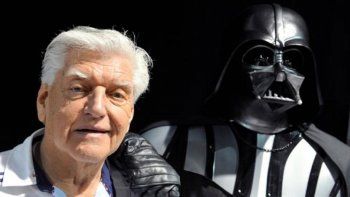 El actor británico Dave Prowse, que interpretó a Darth Vader en la trilogía original de Star Wars.