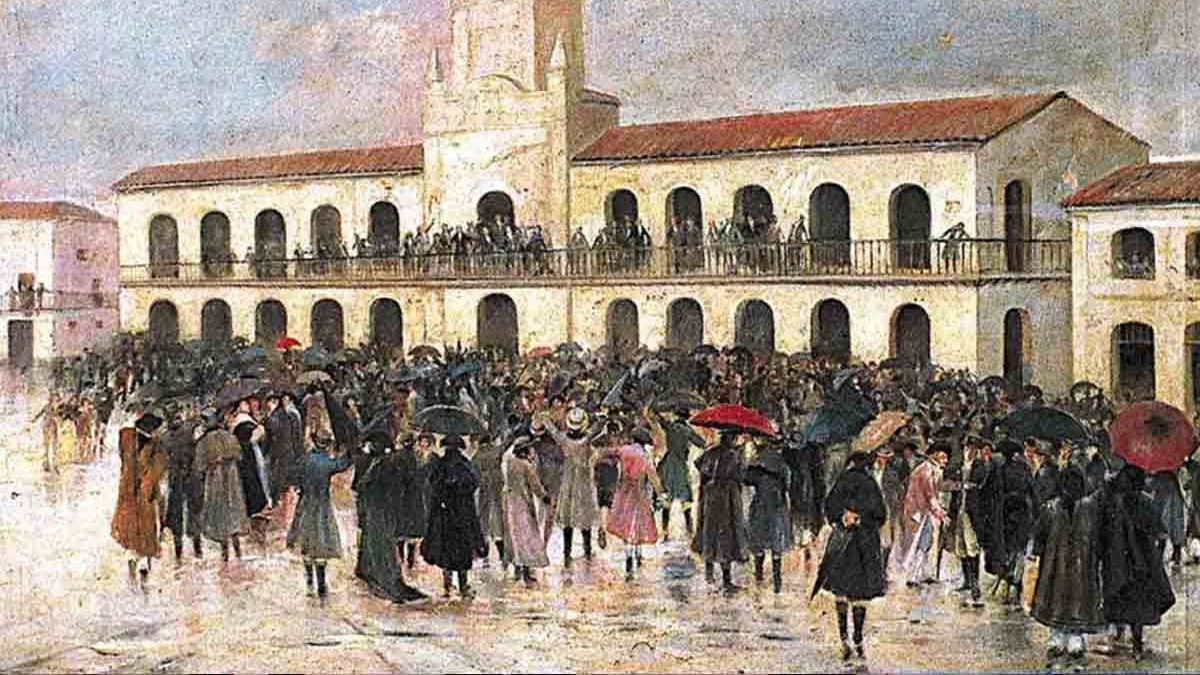 25 de Mayo: ¿Llovió ese día en el Cabildo Abierto de 1810 en Buenos Aires?