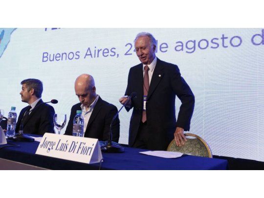 Jorge Di Fiori, presidente de la Cámara Argentina de Comercio y Servicios