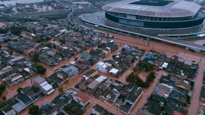 Brasil: casi 60 muertos por el fuerte temporal que arrasa con el sur del país