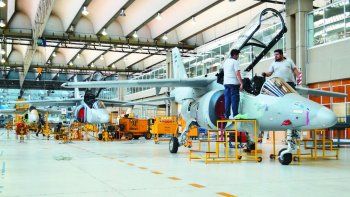 Montaje. Línea de producción del Pampa III a la espera de fondos para evitar parate en 2020.&nbsp;