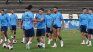 Good mood. The Argentine National Team trained in La Paz. Good mood. The Argentine National Team trained in La Paz.
