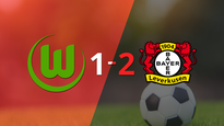 wolfsburgo cayo 2-1 en casa frente a bayer leverkusen