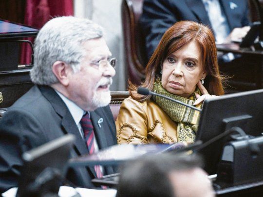 Escurridiza. Cristina de Kirchner estuvo por momentos en la sesi&oacute;n donde se sancion&oacute; la ley de software, pero se fue antes de la votaci&oacute;n.