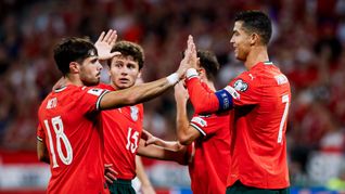 Cristiano Ronaldo junto a sus compañeros de la selección de Portugal |Gentileza: @Cristiano Cristiano Ronaldo junto a sus compañeros de la selección de Portugal |Gentileza: @Cristiano