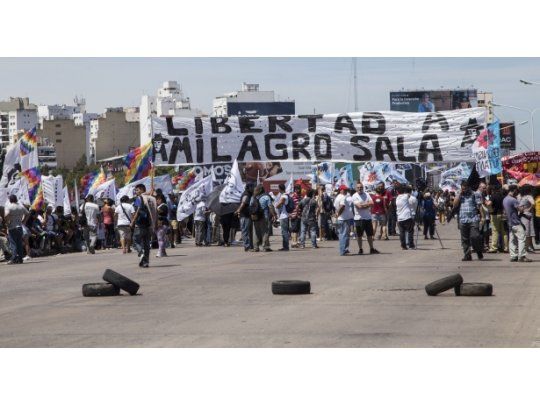 Piquetes por Sala sitiaron la Ciudad