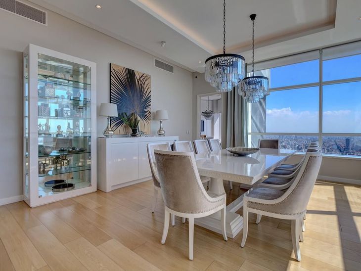 Un penthouse en Puerto Madero, el lujo y lo exclusivo, en el barrio más caro de Buenos Aires (Foto Gentileza: arquitecta Carolina Dines) Un penthouse en Puerto Madero, el lujo y lo exclusivo, en el barrio más caro de Buenos Aires (Foto Gentileza: arquitecta Carolina Dines)