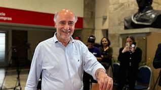 Pablo Mieres, candidato a presidente por el Partido Independiente.&nbsp;