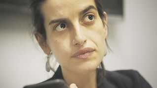 una vocecita. Margaret “Mati” Engel, la capellana de hospital del film.