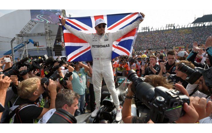 Hamilton gritó campeón por cuarta vez en la F1.