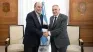 Guillermo Francos with the governor of Tucumán, Osvaldo Jaldo.