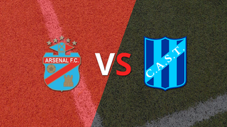 El segundo tiempo comienza sin goles entre Arsenal y San Telmo