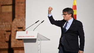Tras su aparición en Cataluña, Carles Puigdemont volvió a exiliarse en Bélgica.