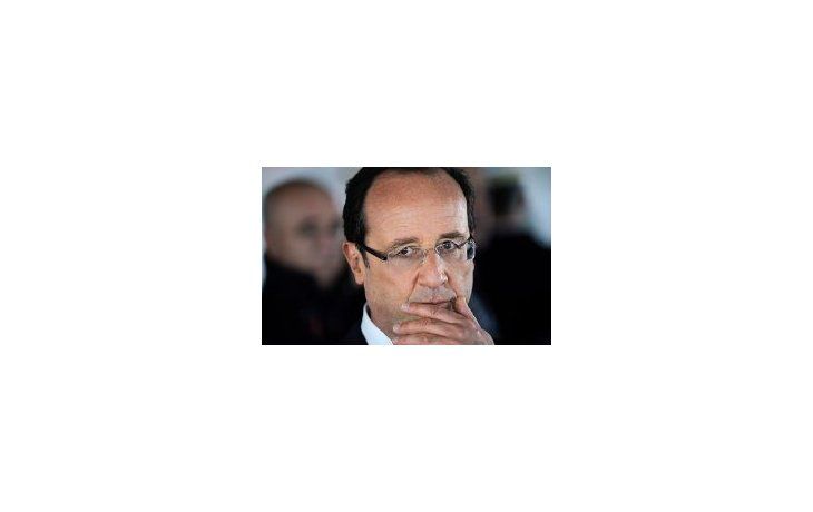 François Hollande, presidente de Francia.