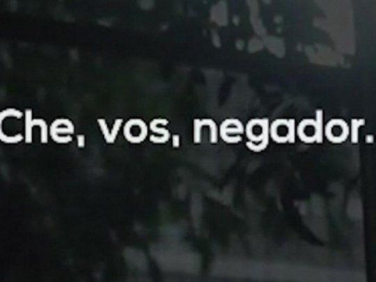 l video pretende “que reaccionen los que ni siquiera reaccionan a una cuarentena obligatoria.