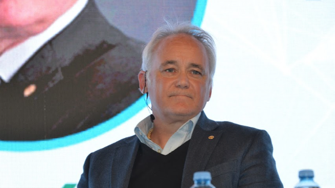 Vladimir Werning en el IAEF en Bariloche.