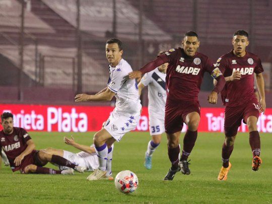 De mal en peor. Lanús y Vélez, cada vez más al fondo de la tabla.