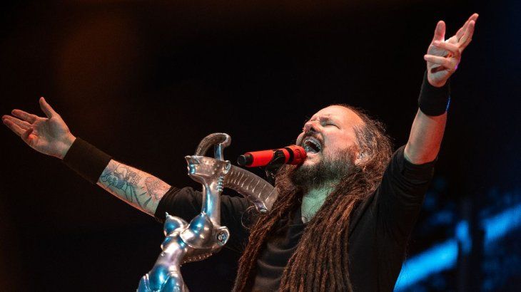 Jonathan Davis volvió a deslumbrar con la versatilidad de su voz y anunció el trabajo de la banda en nuevas canciones.