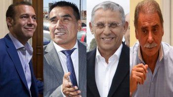 De izq. a der.:&nbsp;Omar Gutiérrez,&nbsp;Ramón Rioseco,&nbsp;Horacio Quiroga&nbsp;y&nbsp;Jorge Sobisch.