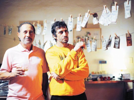 dupla. Francella y Peretti como &ldquo;Marito&rdquo; y Araujo.&nbsp;