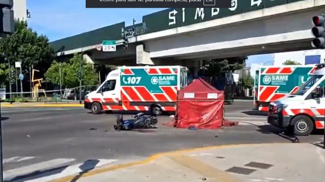 El hecho ocurrió ya a la luz del día, en las primeras horas de 2026, en el límite entre los barrios porteños de&nbsp;Chacarita, Villa Crespo y Palermo.